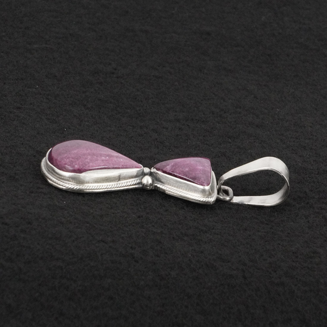Kathleen Livingston Spiny Oyster & Sterling Silver Pendant