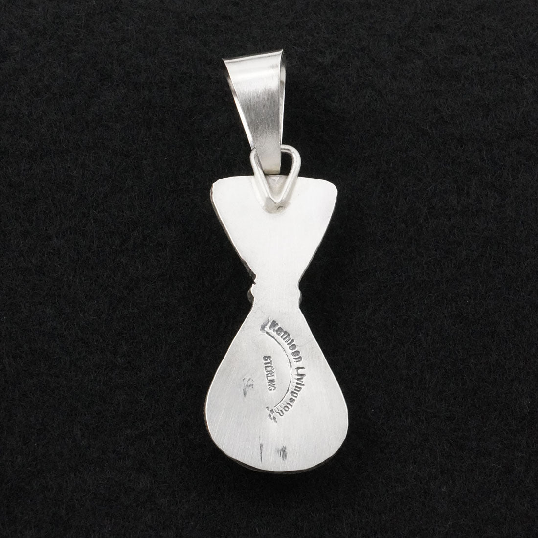 Kathleen Livingston Spiny Oyster & Sterling Silver Pendant