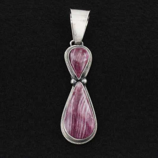 Kathleen Livingston Spiny Oyster & Sterling Silver Pendant