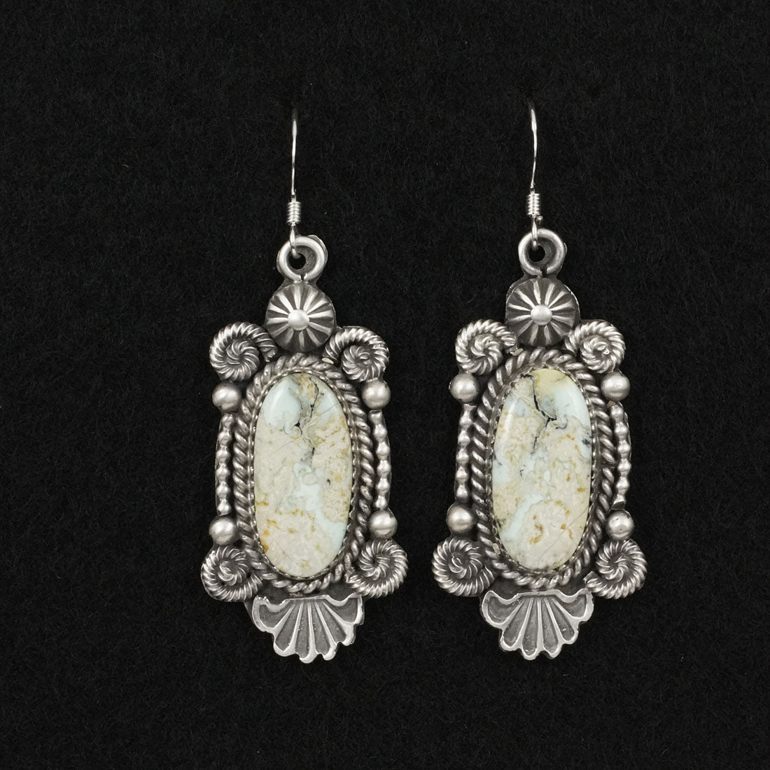Michael Calladitto New Lander & Sterling Silver Earrings