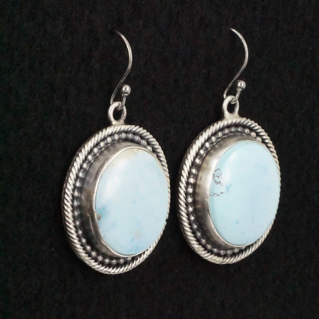 Paul Livingston Turquoise & Sterling Silver Pendant Set