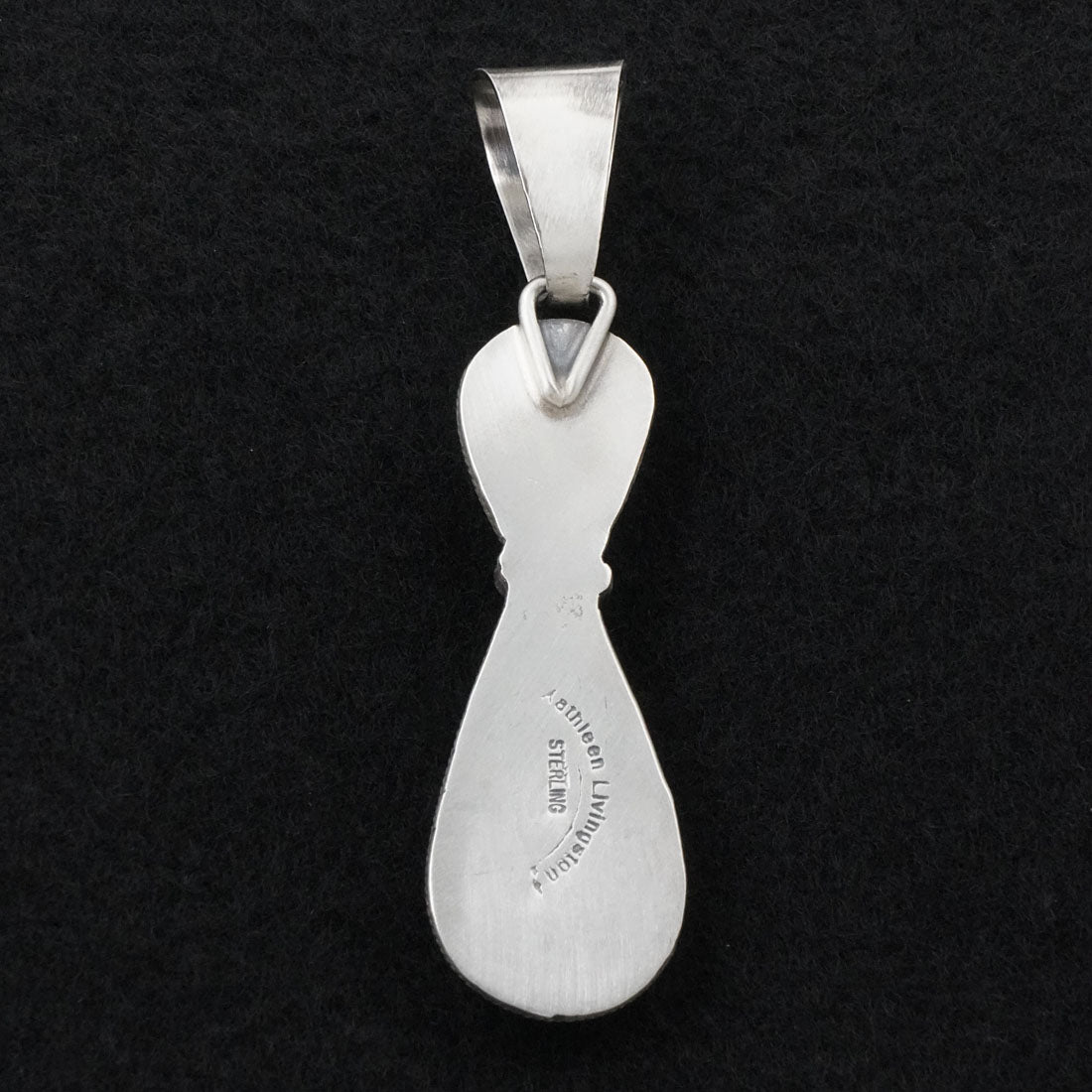Kathleen Livingston Spiny Oyster & Sterling Silver Pendant