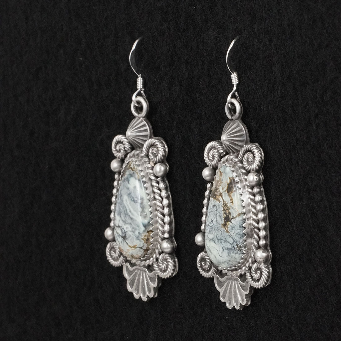 Michael Calladitto New Lander & Sterling Silver Earrings