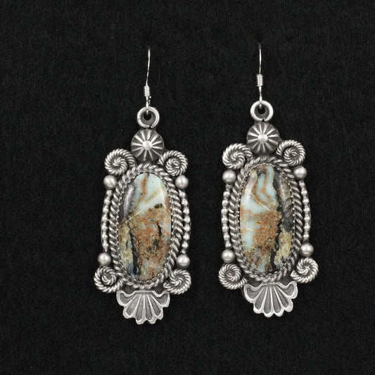 Michael Calladitto New Lander & Sterling Silver Earrings