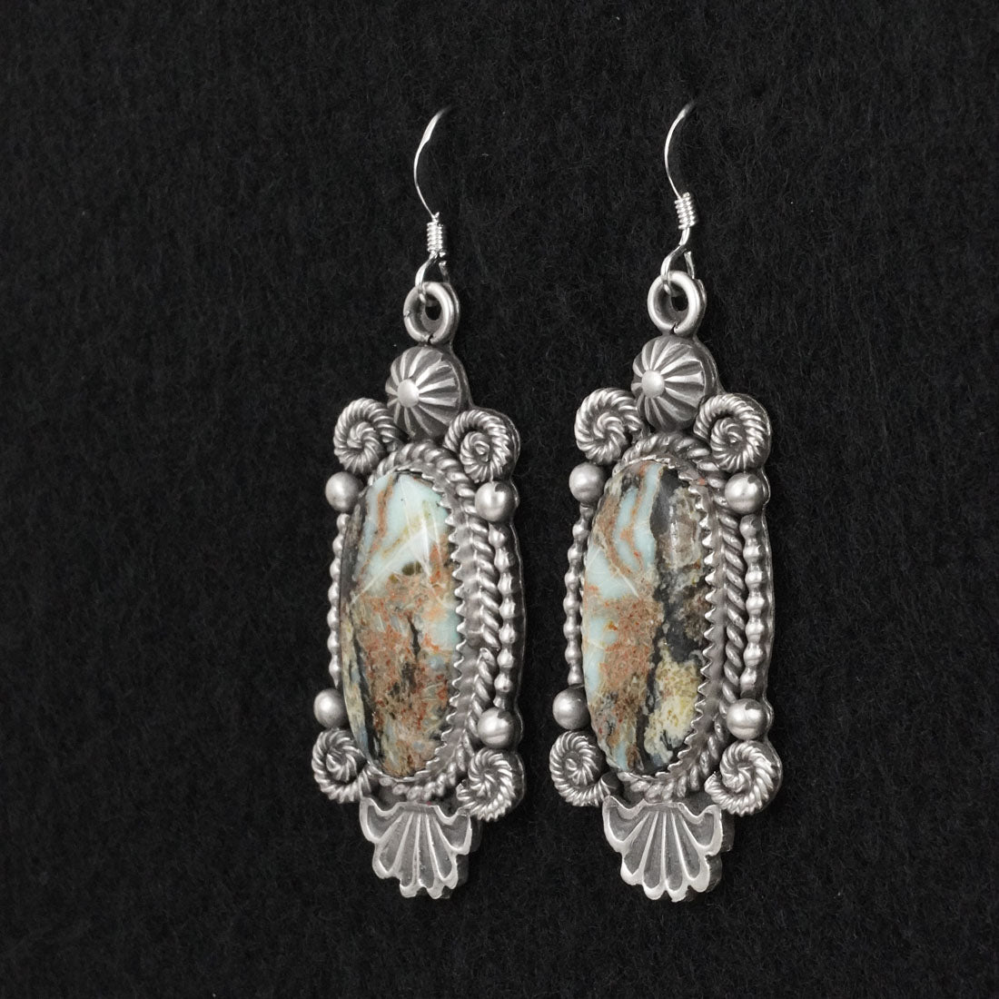 Michael Calladitto New Lander & Sterling Silver Earrings