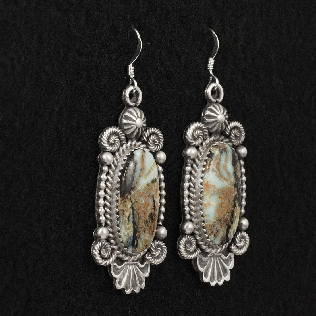 Michael Calladitto New Lander & Sterling Silver Earrings