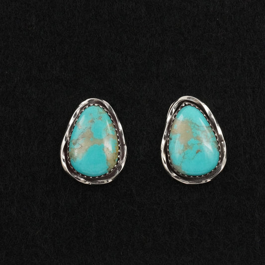 Ernest Hawthorne Turquoise & Sterling Silver Earrings