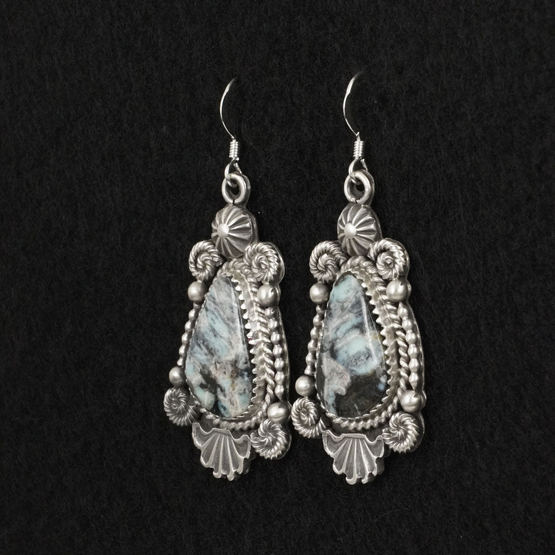 Michael Calladitto New Lander & Sterling Silver Earrings