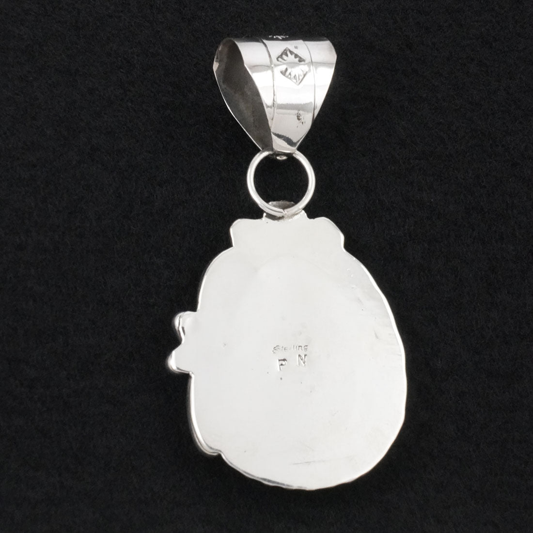 Phil Nez Turquoise & Sterling Silver Pendant