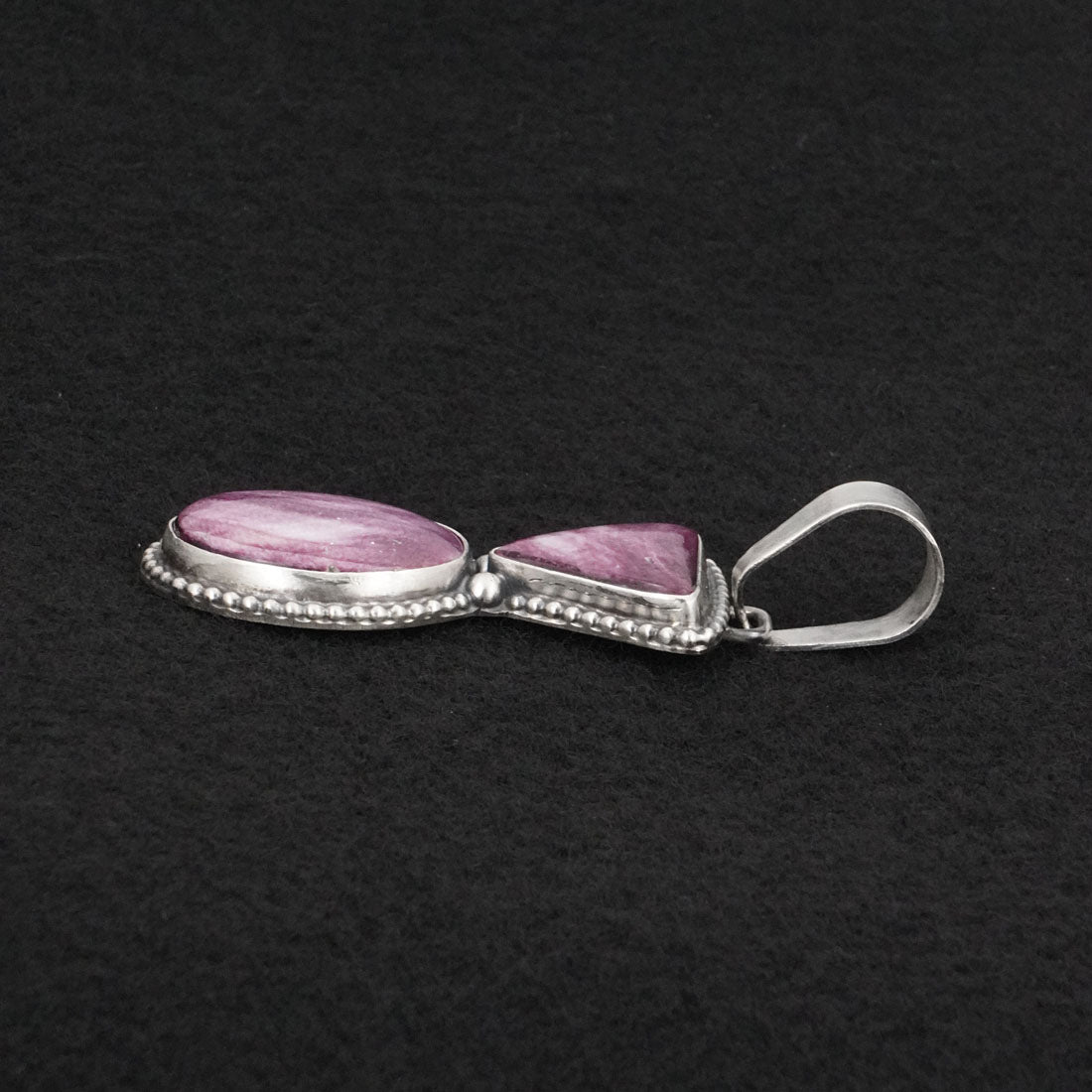 Kathleen Livingston Spiny Oyster & Sterling Silver Pendant