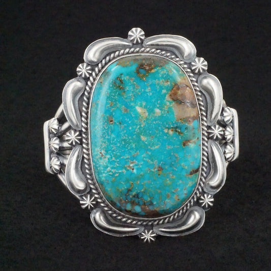 Raymond Delgarito Turquoise & Sterling Silver Bracelet