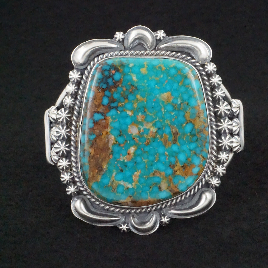 Raymond Delgarito Turquoise & Sterling Silver Bracelet