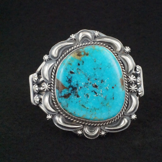 Raymond Delgarito Turquoise & Sterling Silver Bracelet