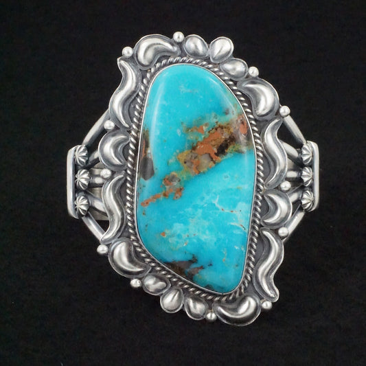 Raymond Delgarito Turquoise & Sterling Silver Bracelet