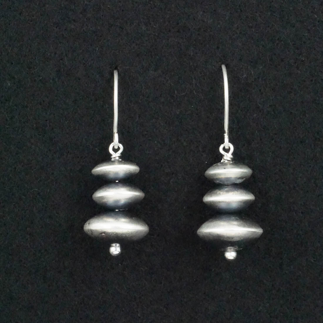 Bryannen Halwood Sterling Silver Navajo Pearl Earrings