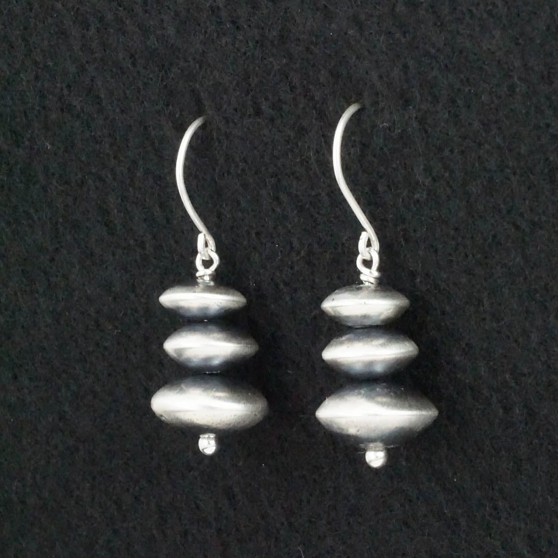 Bryannen Halwood Sterling Silver Navajo Pearl Earrings