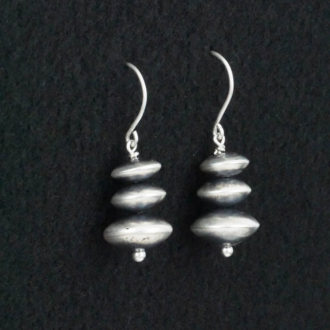 Bryannen Halwood Sterling Silver Navajo Pearl Earrings