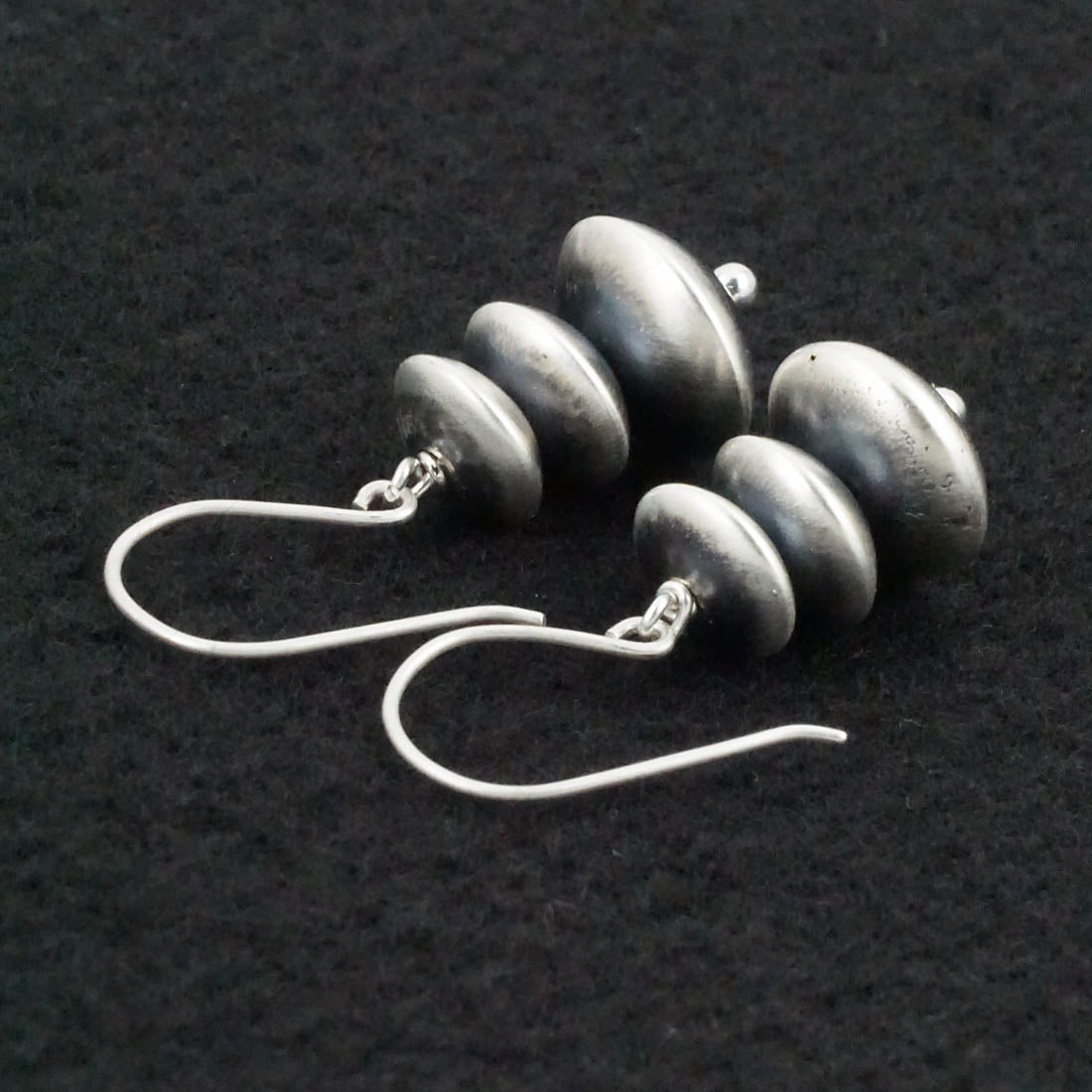 Bryannen Halwood Sterling Silver Navajo Pearl Earrings