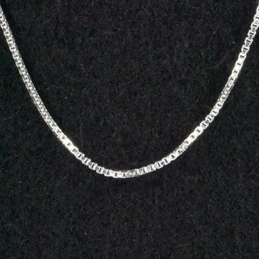 Sterling Silver Chain Necklace 30"