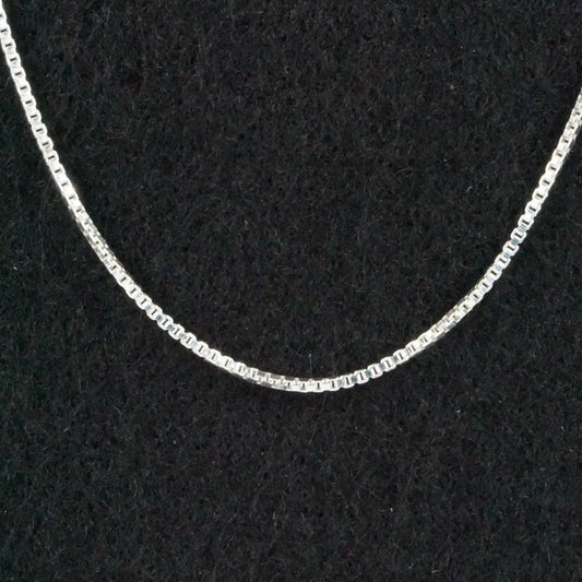 Sterling Silver Chain Necklace 18"