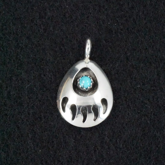 Leta Parker Turquoise & Sterling Silver Pendant