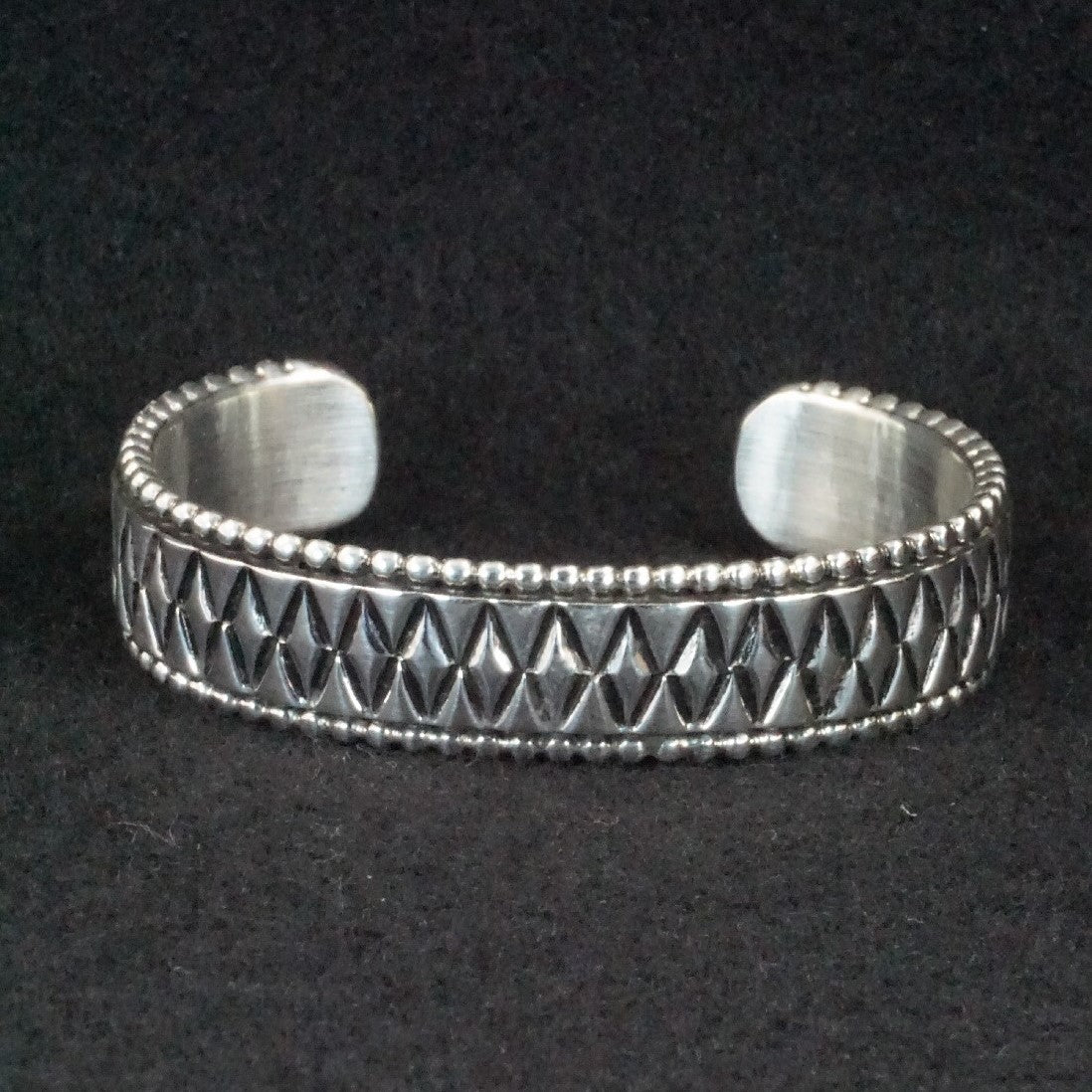 Jonathan Nez Sterling Silver Bracelet