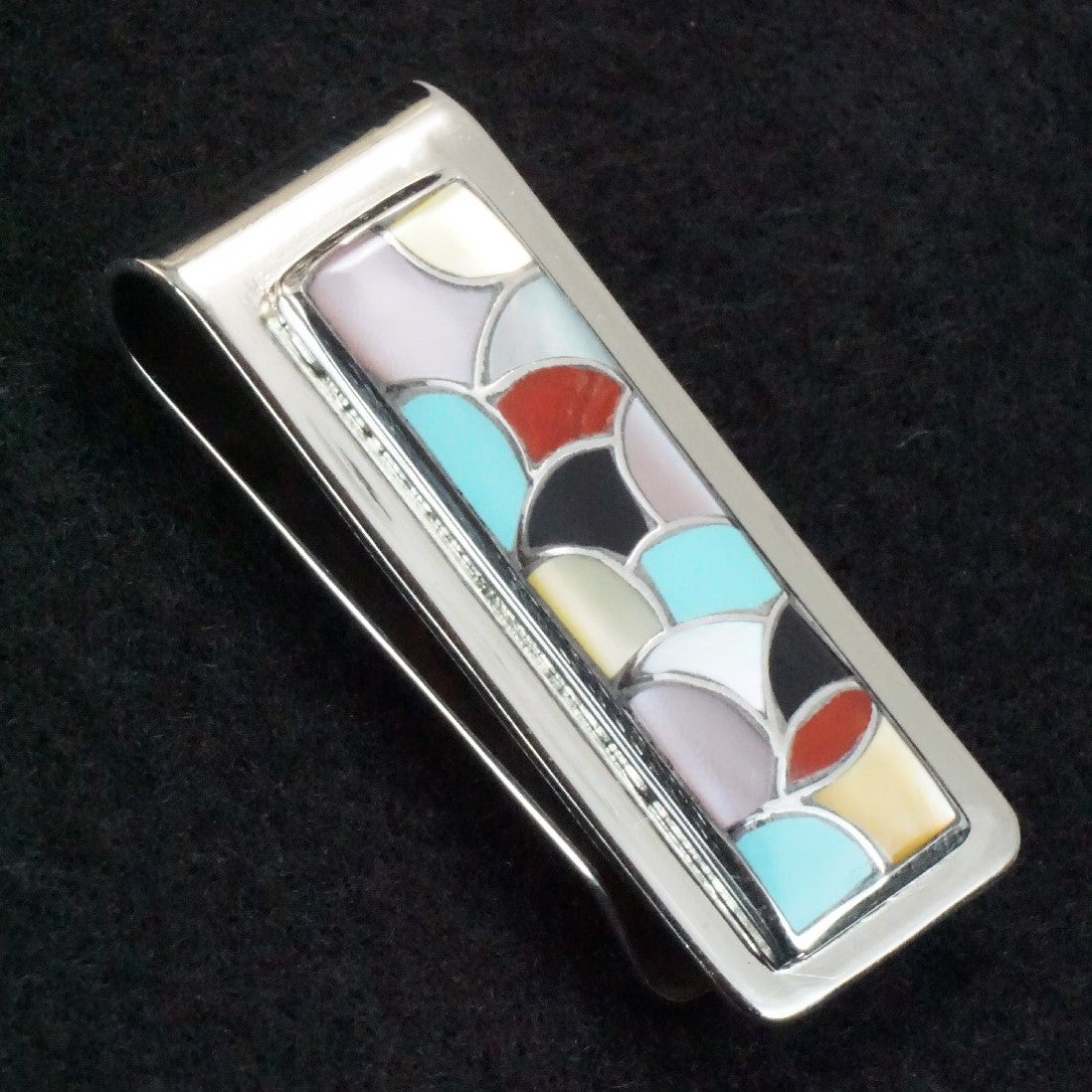 Orena Leekya Multi Stone Money Clip