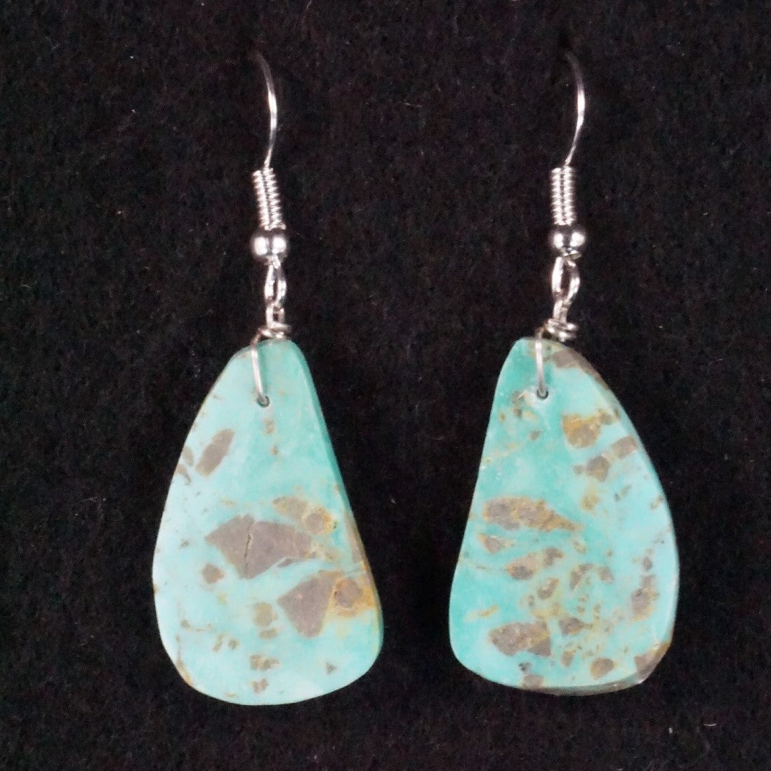 Tammy Nolcot Turquoise & Sterling Silver Earrings