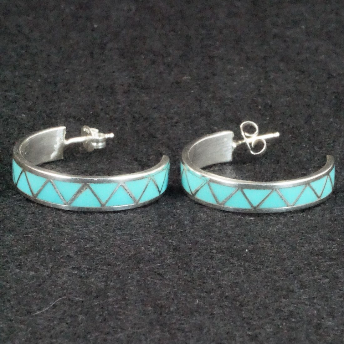 Claudine Haloo Turquoise Earrings