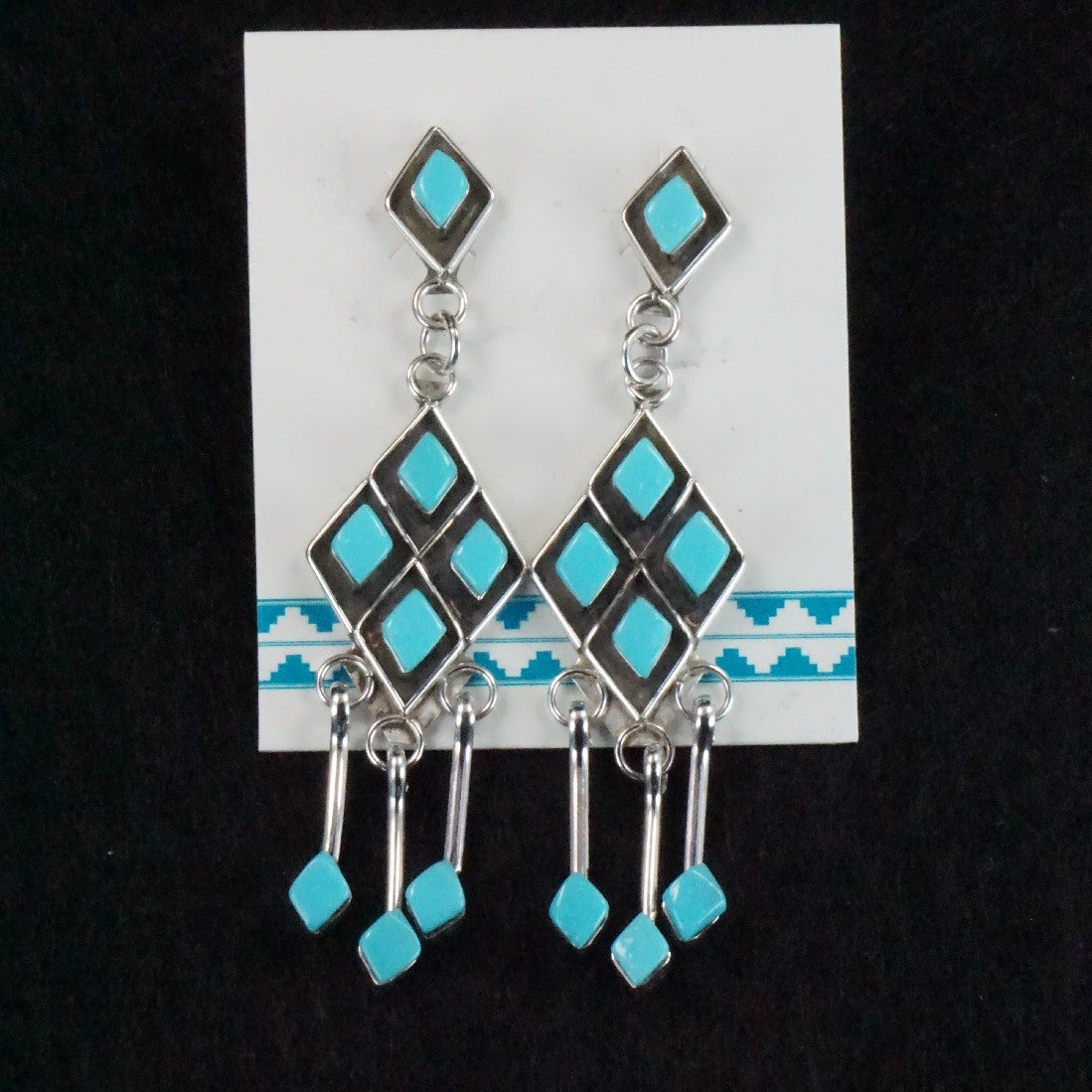 Priscilla Chavez Turquoise Earrings