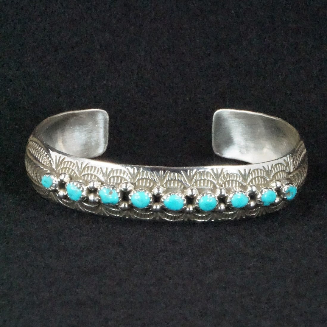 Grace Silver Turquoise Bracelet