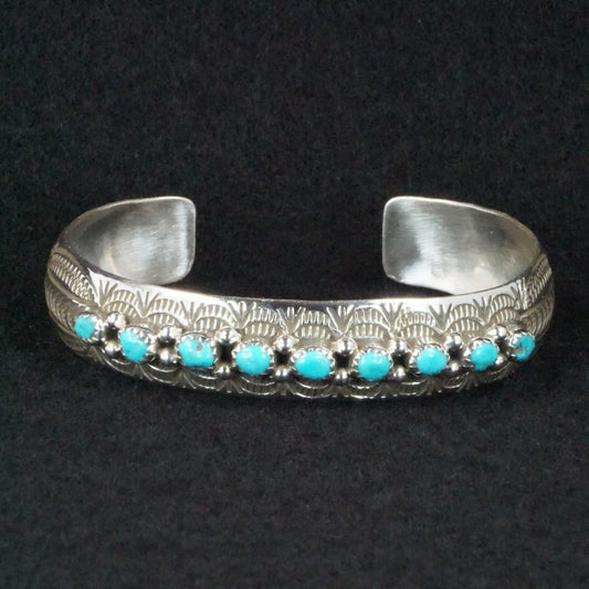 Grace Silver Turquoise Bracelet