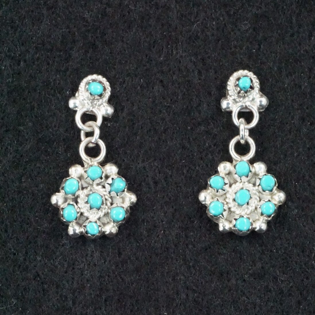 Michael Gchachu Turquoise Earrings