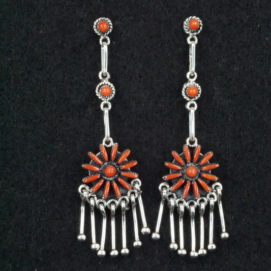 Mildred Ukestine Coral Earrings