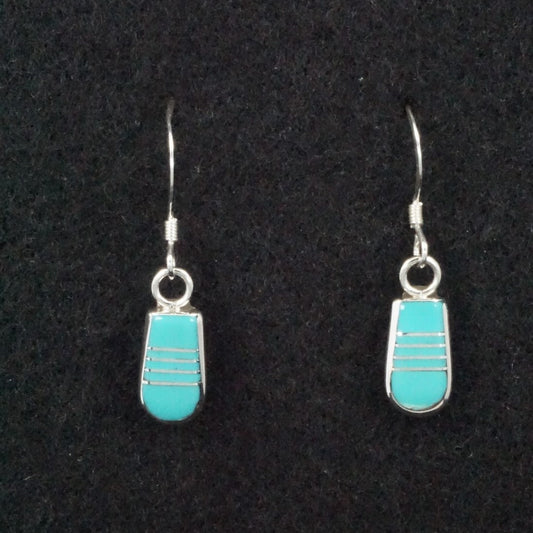 Valintino Laate Turquoise Earrings