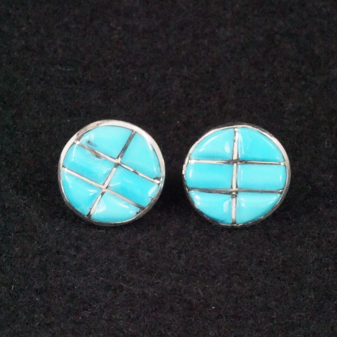 Lily Malani Turquoise & Sterling Silver Earrings