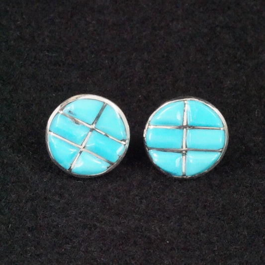 Lily Malani Turquoise & Sterling Silver Earrings