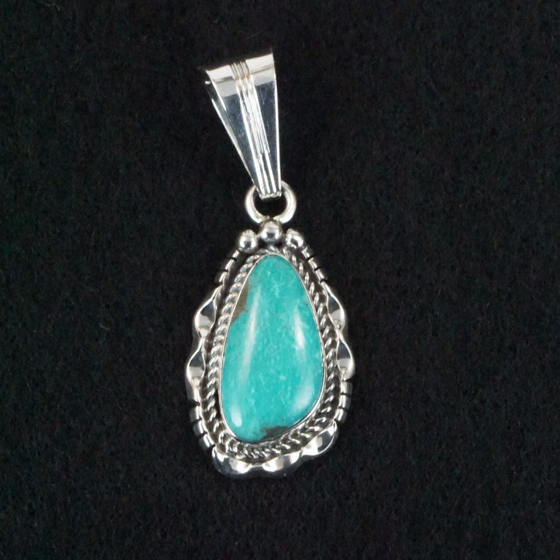 Samuel Yellowhair Turquoise Pendant