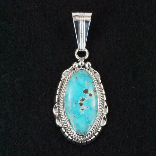 Samuel Yellowhair Turquoise Pendant