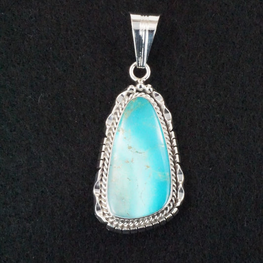 Samuel Yellowhair Turquoise Pendant