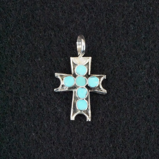 Vincent Abeita Turquoise Pendant