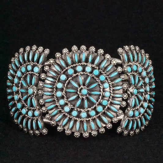 Merlinda Chavez Turquoise & Sterling Silver Bracelet