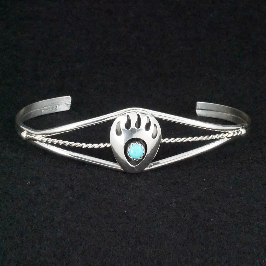 Janice Spencer Turquoise & Sterling Silver Bracelet