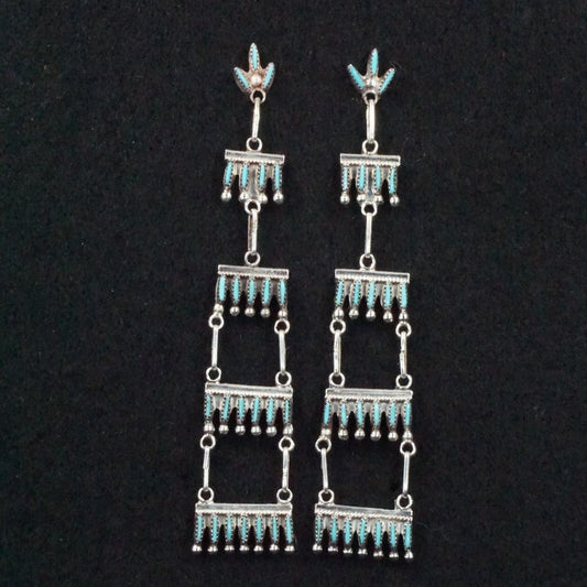 Rena Cachina Turquoise Earrings