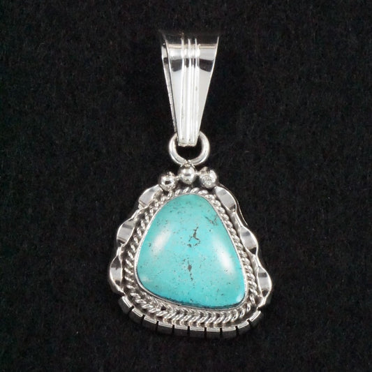 Samuel Yellowhair Turquoise Pendant