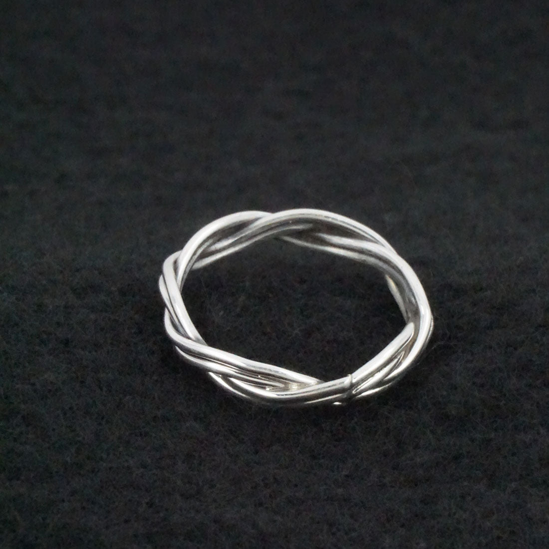 Elaine Tahe Sterling Silver Ring Size 8