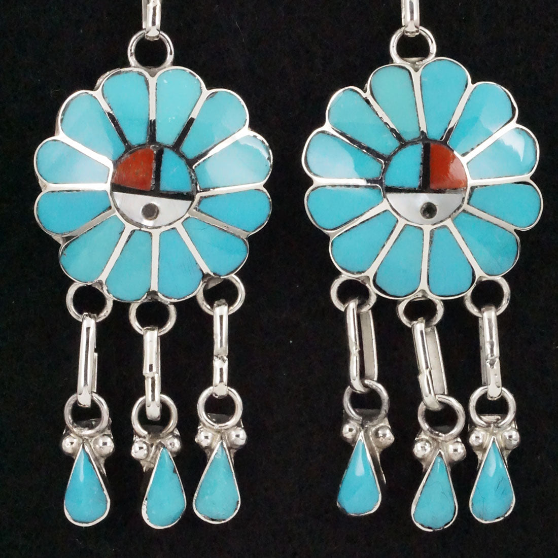 Burdain Soseeah Multi-Stone & Sterling Silver Earrings