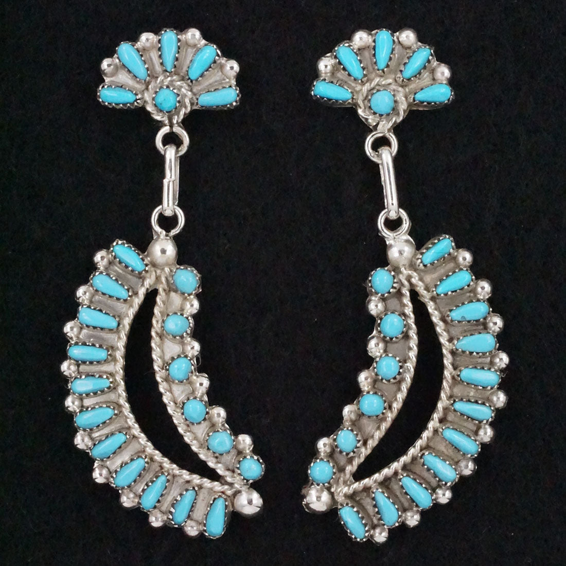 Vergia Lonjose Turquoise & Sterling Silver Earrings