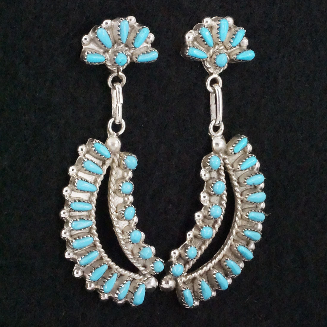 Vergia Lonjose Turquoise & Sterling Silver Earrings