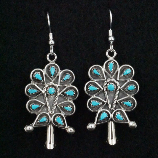 Tricia Leekity Turquoise & Sterling Silver Earrings